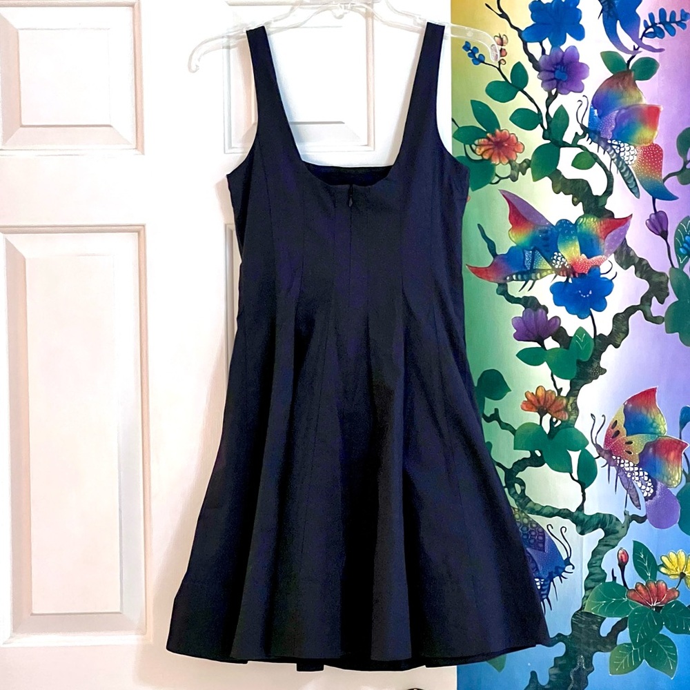 πΊπHPππΊ NWT Staud Mini Wells Dress Black - Picture 14 of 16